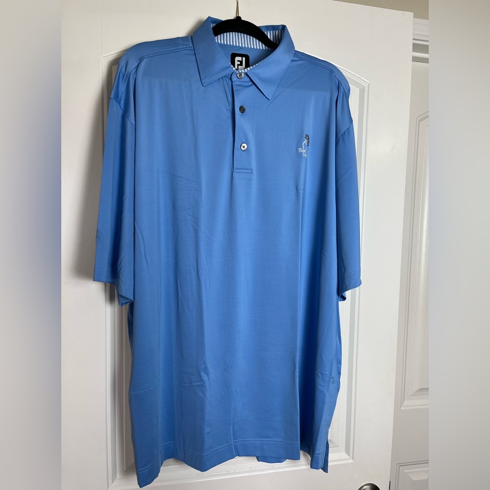 FootJoy Men's Classic Blue Polo